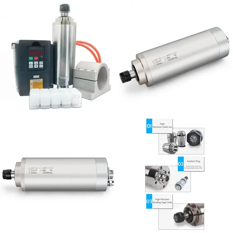 2026 HOT Runder Typ 65mm 80mm  – Cnc Spindle Motor Bewertung und Preis